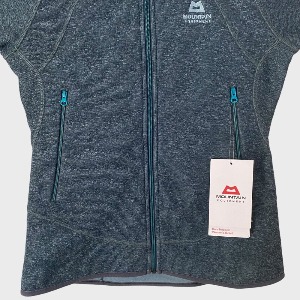 Mountain Equipment Kore Full-Zip Hooded Jacket Womens Small Hiking Outerwear New - Picture 7 of 14